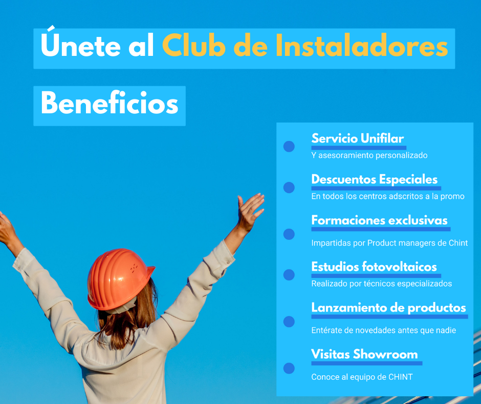 Club instaladores de material eléctrico de CHINT